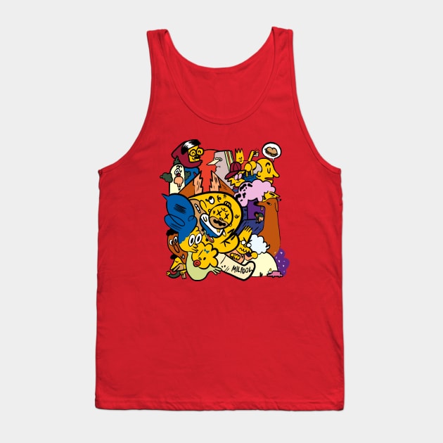 Simpsons truchos Tank Top by DoctorZiru